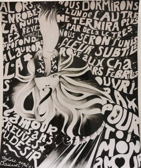 " Enrobés l'un de l'autre " 36x48 cm