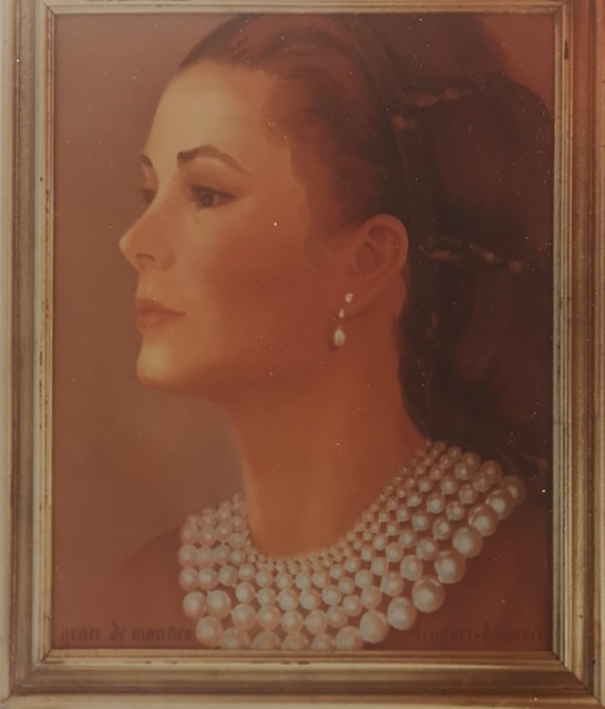" Princesse GRACE de Monaco " 65x54cm