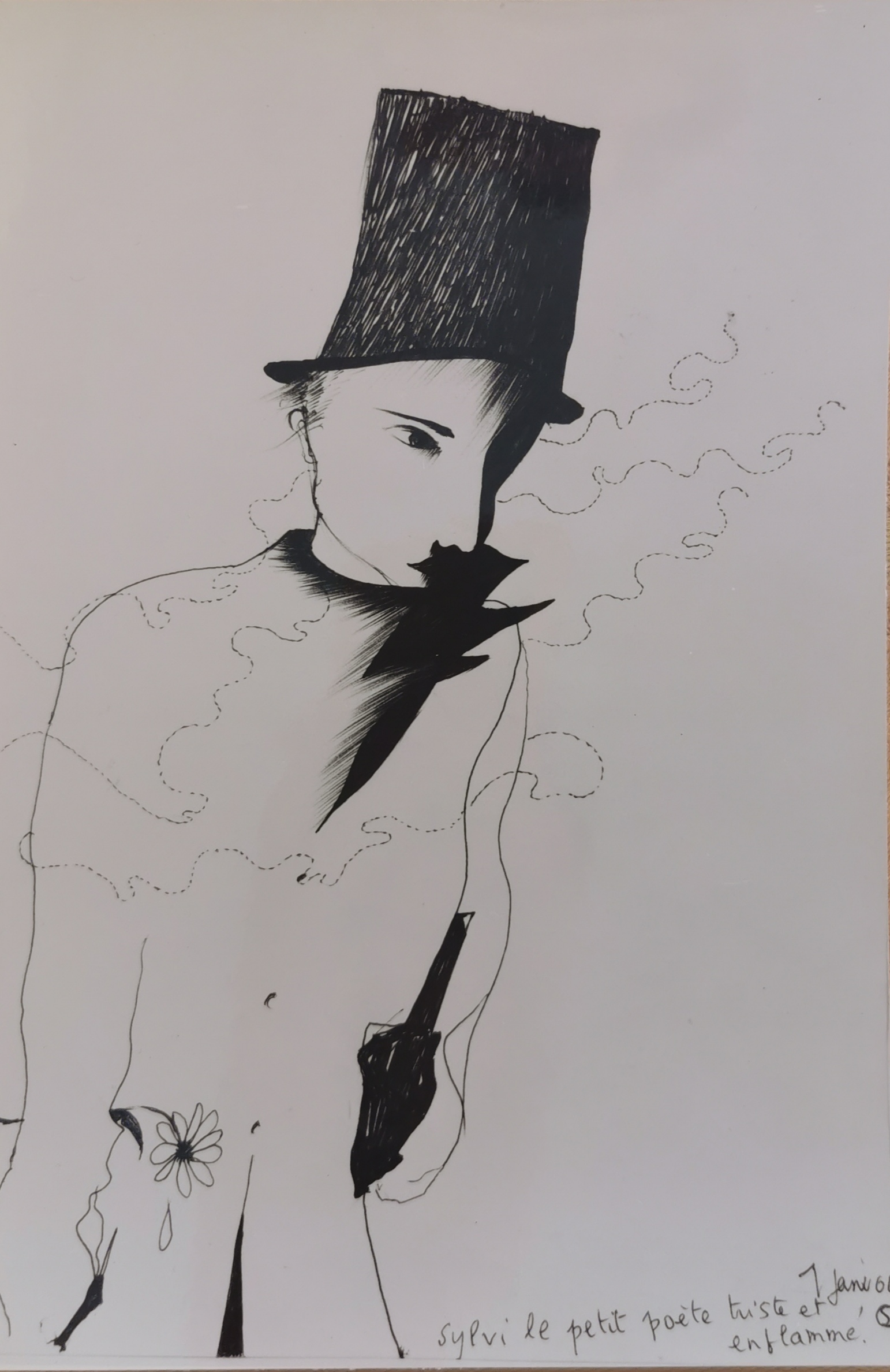 " Le petit poète triste et enflammé" 
