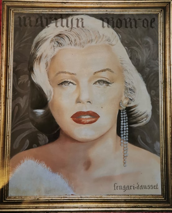 " Maryline MONROE " 73x60cm